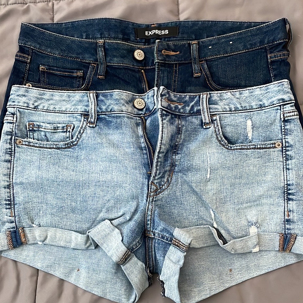 Express Shortie Shorts Set of 2